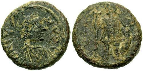 1 Pentanummium Impero bizantino (330-1453) Bronzo Giustino I (450-527)