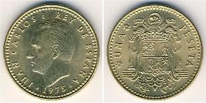 1 Peseta Dictadura de Francisco Franco (1936 - 1975) Bronce 
