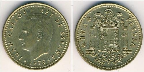 1 Peseta Espagne franquiste (1936 - 1975) Bronze 