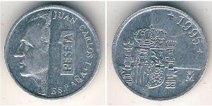 1 Peseta 西班牙 铝 胡安·卡洛斯一世 (1938 - )