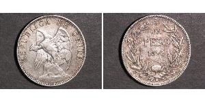 1 Peso Chili Argent 