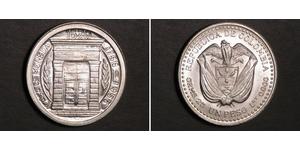 1 Peso Colombie Argent 