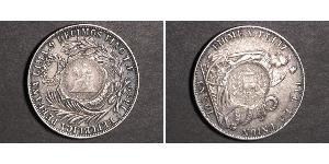 1 Peso Guatemala Argent 