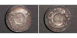1 Peso Guatemala Argent 