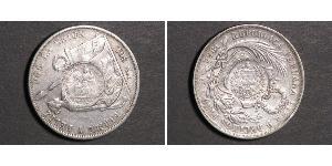 1 Peso Guatemala Argent 