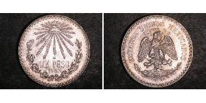 1 Peso Mexique (1867 - ) Argent 