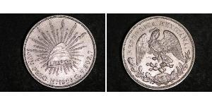 1 Peso Mexique (1867 - ) Argent 