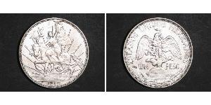 1 Peso Mexique (1867 - ) Argent 
