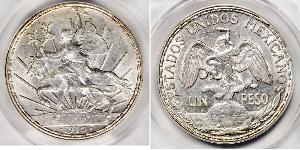 1 Peso Mexique (1867 - ) Argent 