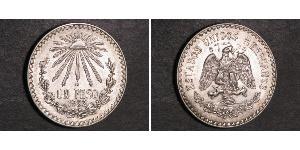 1 Peso Mexique (1867 - ) Argent 