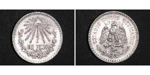 1 Peso Mexique (1867 - ) Argent 