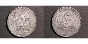 1 Peso Mexique (1867 - ) Argent 