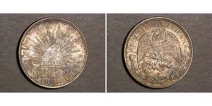 1 Peso Mexique (1867 - ) Argent 