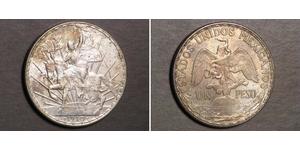 1 Peso Mexique (1867 - ) Argent 