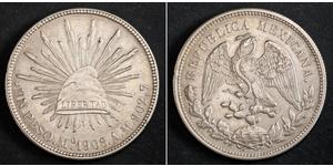 1 Peso Mexique (1867 - ) Argent 