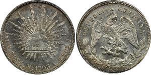 1 Peso Mexique (1867 - ) Argent 