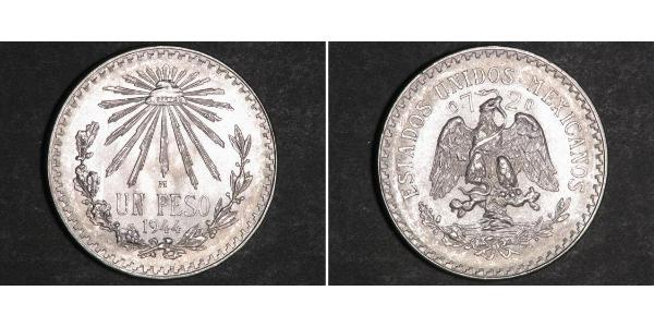 1 Peso Mexique (1867 - ) Argent 