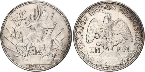 1 Peso Mexique (1867 - ) Argent 