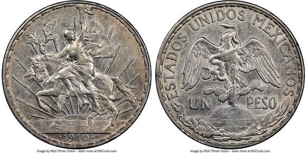 1 Peso Mexique (1867 - ) Argent 