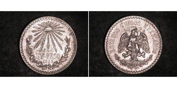 1 Peso Mexique (1867 - ) Argent 