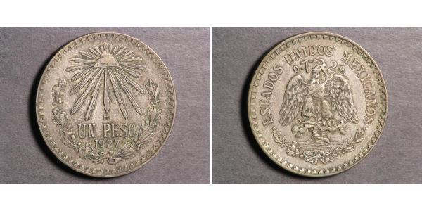 1 Peso Mexique (1867 - ) Argent 