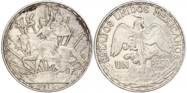 1 Peso Mexique (1867 - ) Argent 