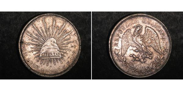 1 Peso Mexique (1867 - ) Argent 