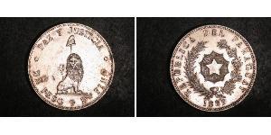 1 Peso Paraguay (1811 - ) Argent 