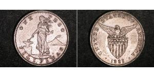 1 Peso Philippines Argent 