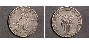 1 Peso Philippines Argent 