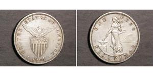 1 Peso Philippines Argent 