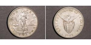 1 Peso Philippines Argent 