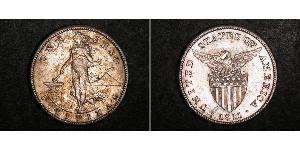 1 Peso Philippines Argent 