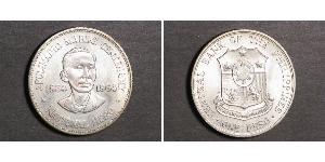 1 Peso Philippines Argent 