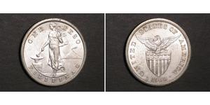 1 Peso Philippines Argent 