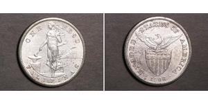 1 Peso Philippines Argent 