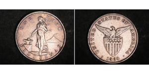 1 Peso Philippines Argent 