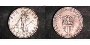 1 Peso Philippines Argent 