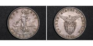 1 Peso Philippines Argent 