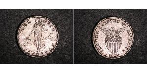 1 Peso Philippines Argent 