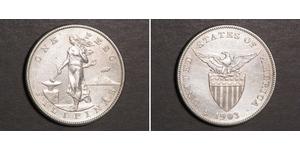 1 Peso Philippines Argent 