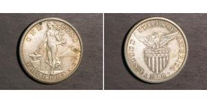1 Peso Philippines Argent 