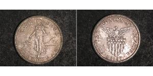 1 Peso Philippines Argent 