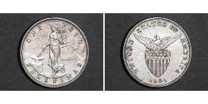 1 Peso Philippines Argent 
