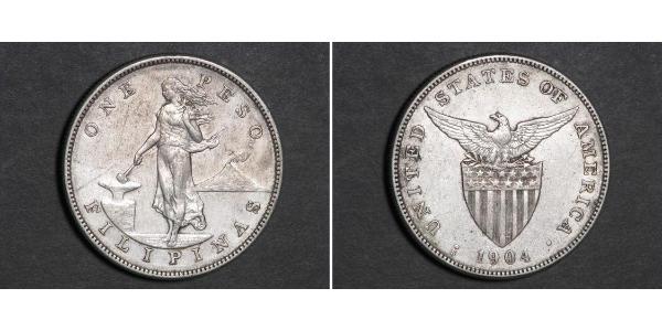 1 Peso Philippines Argent 
