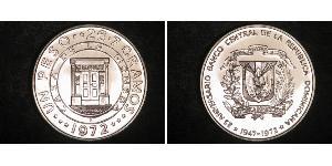 1 Peso République dominicaine Argent 