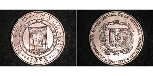 1 Peso République dominicaine Argent 