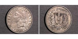 1 Peso République dominicaine Argent 