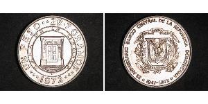 1 Peso République dominicaine Argent 