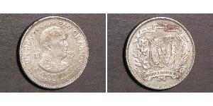 1 Peso République dominicaine Argent 